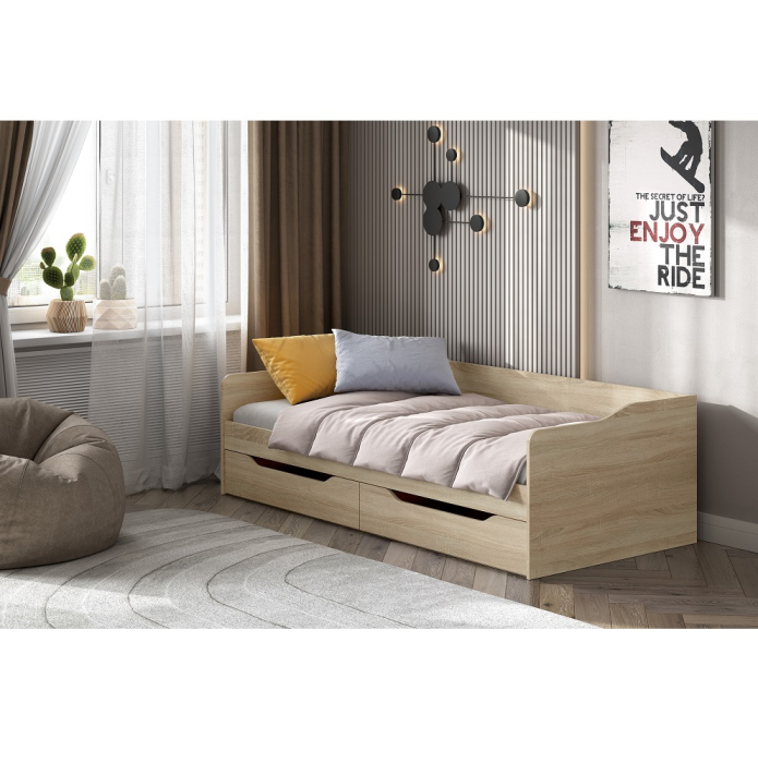 Кровати одноярусные, Кровать детская с основанием КР 1 90х200