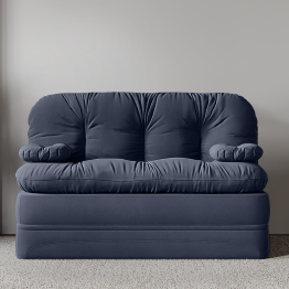 Бескаркасный диван-кровать Клиффорд Мини, спальное место 1550*1900 мм велюр