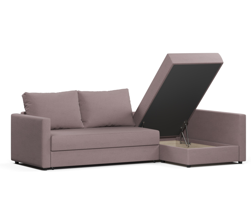 Диваны угловые, Диван угловой Фрисби дельфин, велюр