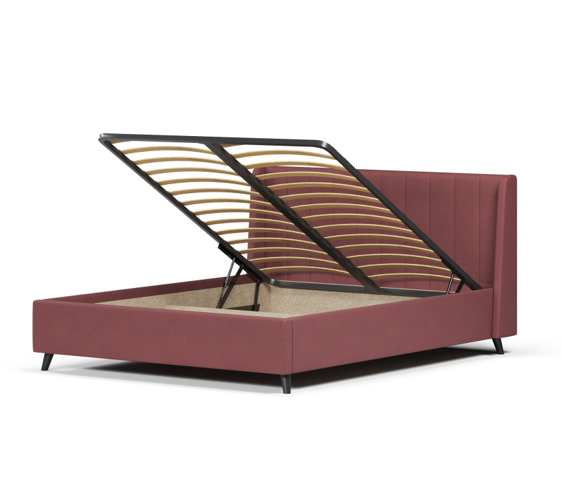Мягкая кровать, Кровать Милла 180, велюр