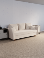 Диваны еврокнижки, Прямой диван Мелодия,еврокнижка,велюр