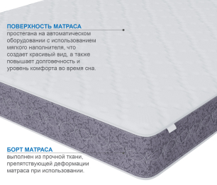 Столлайн / Матрас Сити-Толедо 900х2000
