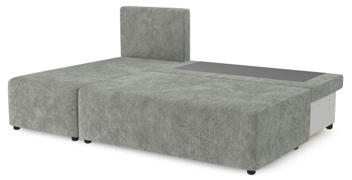 Угловой диван Каир Lux, велюр, левый