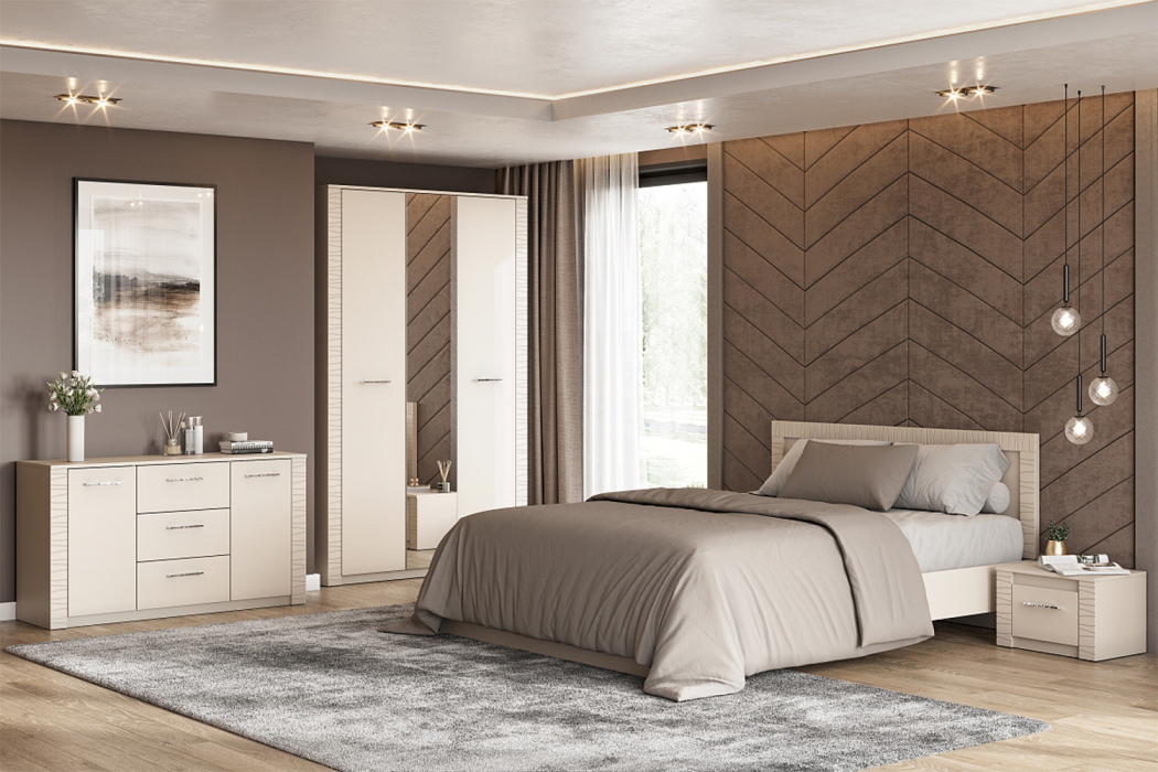 Шкафы распашные, Шкаф трехстворчатый Калипсо