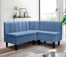 Кухонные уголки, Диван угловой Лео, микровелюр