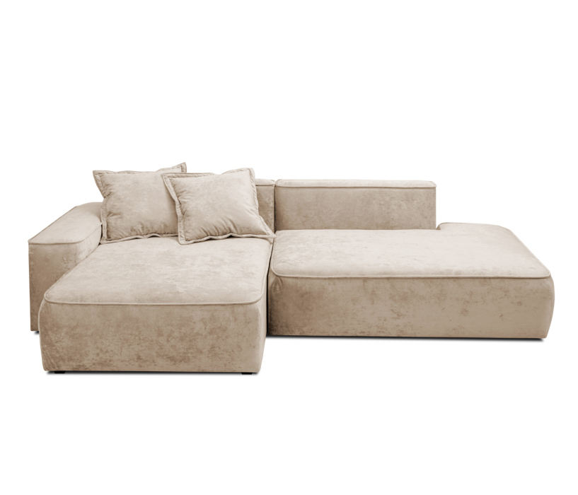 Диваны еврокнижки, Диван угловой "Бали"со спальным местом, микровелюр