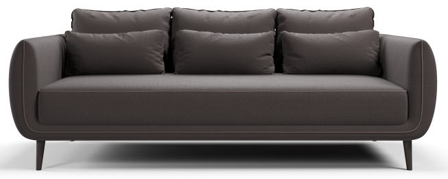 Диван прямой нераскладной Корсика,велюр