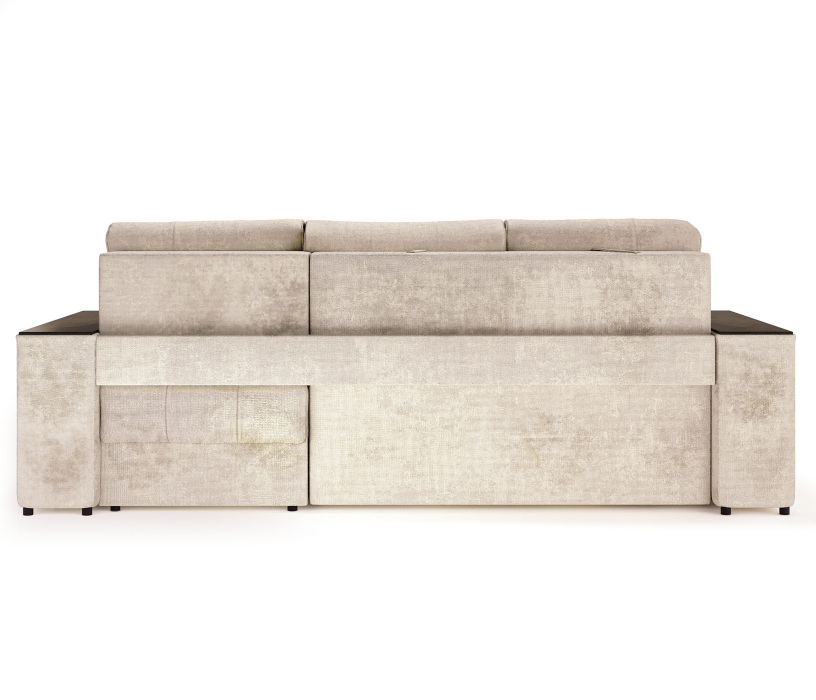 Диваны угловые в гостиную, Угловой диван-кровать Лас-Вегас правый, шенилл