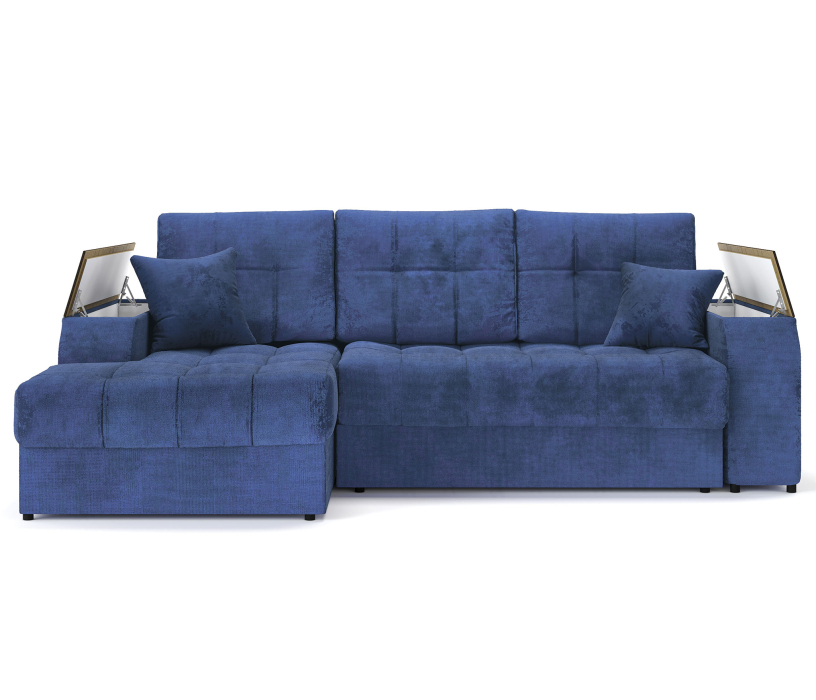 Диваны угловые в гостиную, Угловой диван-кровать Лас-Вегас левый, шенилл