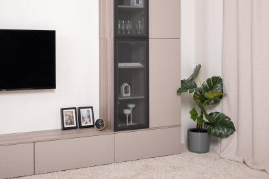 Шкаф-витрина навесной Роквуд 16.322.02