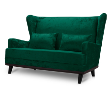 Дизайнерские диваны для гостиной, Диван прямой нераскладной Ритм, плюш