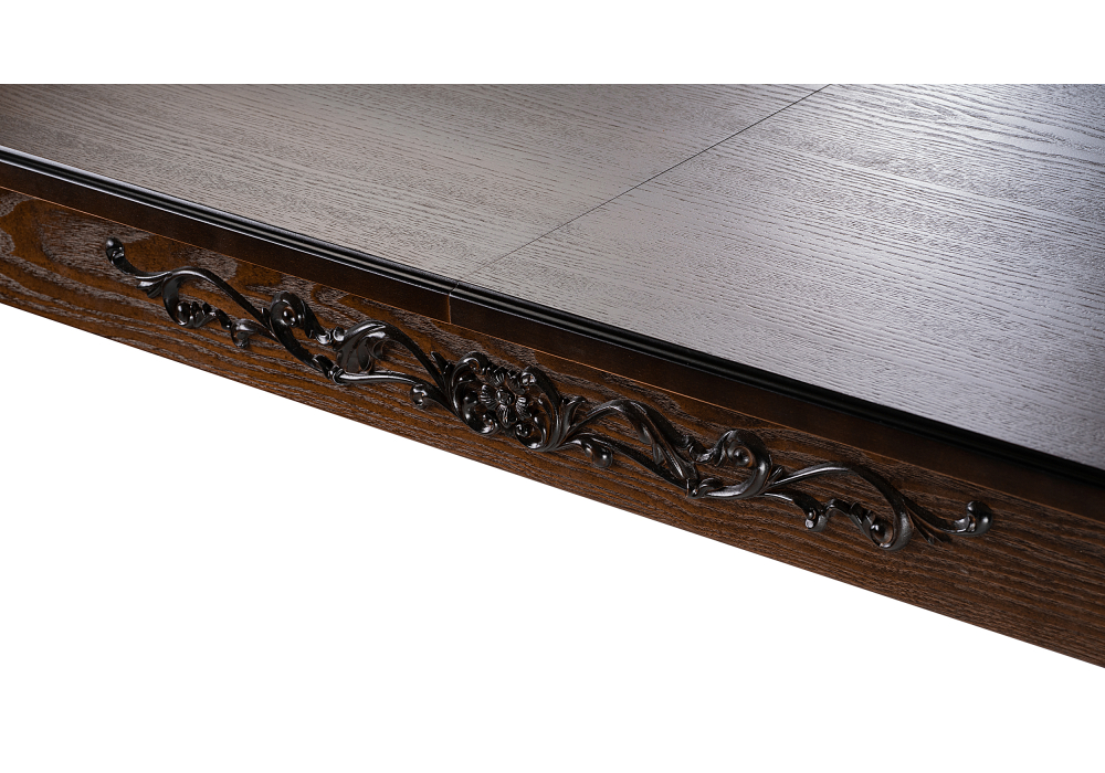 Обеденные столы, Стол деревянный Бевье орех темный/орех