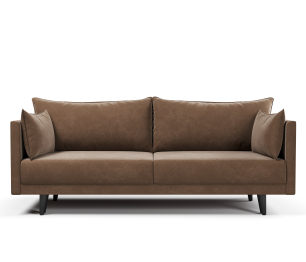 Диван-кровать Сканди, тик-так, велюр