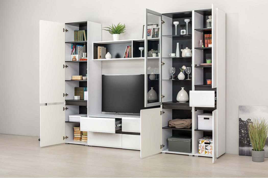 Стенки для гостиной, Гостиная Сидней. Комплект 1