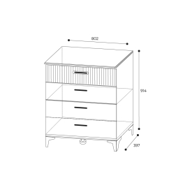 Комод 800 Дюна