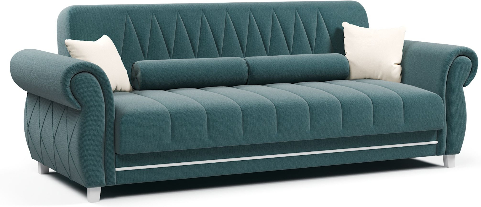 Диваны прямые, Диван-кровать прямой Роуз книжка,велюр