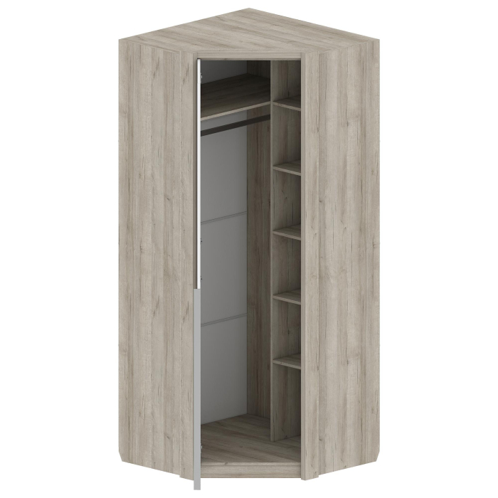 Для одежды, Шкаф Анима ШК-3219, дуб серый, камень тёмный