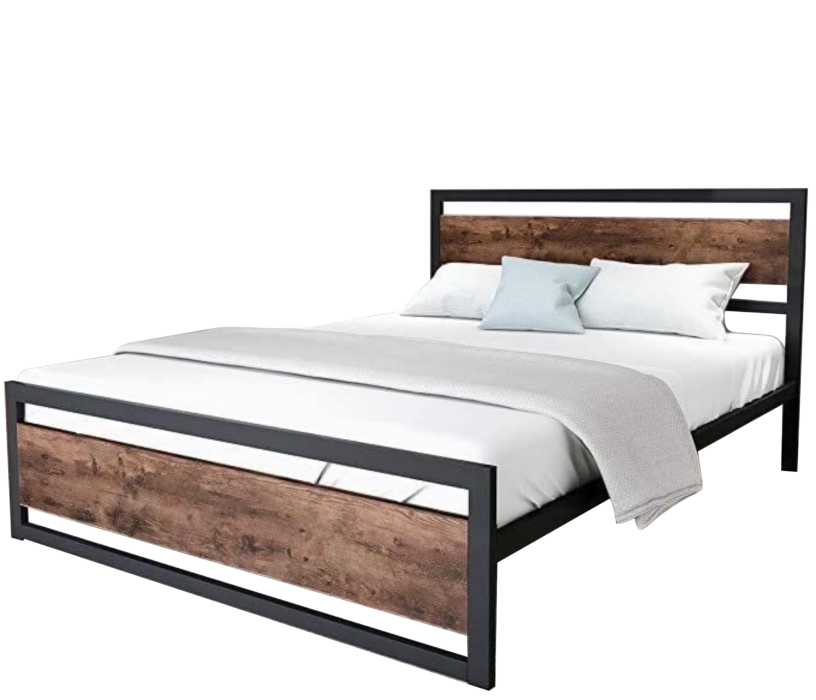 Кровати 140 см, Кровать в стиле лофт Бостон 1.4