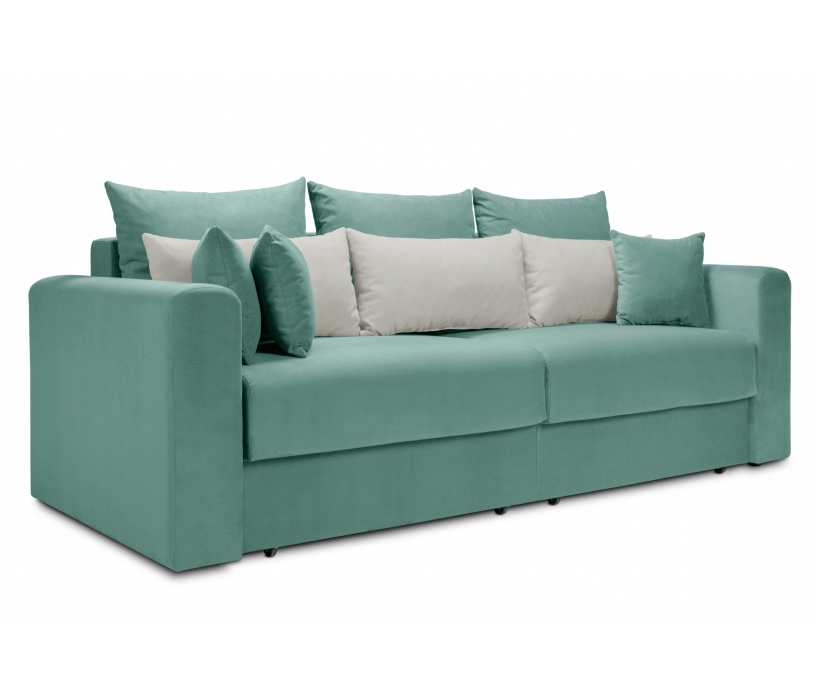 Диваны еврокнижки, Диван кровать прямой модульный Мэдисон 2-хсекционный велюр