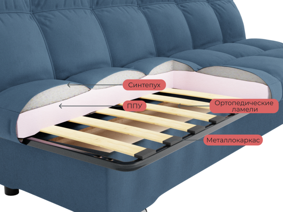 Диваны книжки, Прямой диван Финка,книжка,велюр