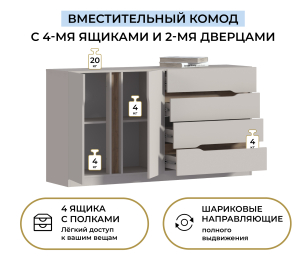 Комод Нова СБ-3630