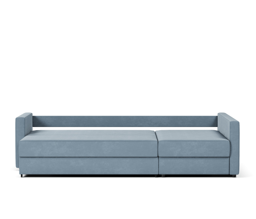 Диваны угловые, Диван угловой Фрисби дельфин, велюр