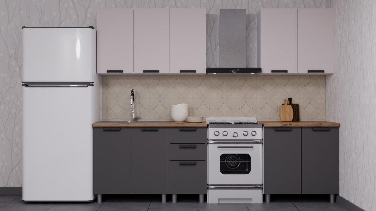 Кухонные гарнитуры, ГК Аленушка 2м Лаванда