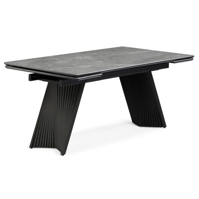 Обеденные столы, Керамический стол Вейв new 160(220)х89