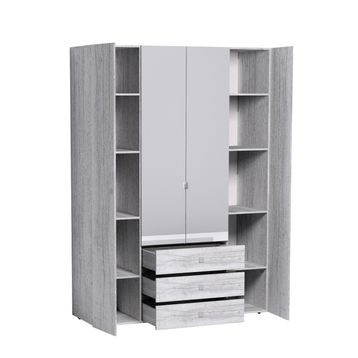 Шкафы распашные, Шкаф для одежды и белья Neo 555