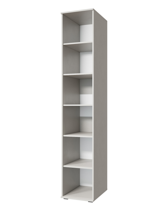 Шкафы одностворчатые, Шкаф-пенал Эмилия ЭЛ-15К с зеркалом