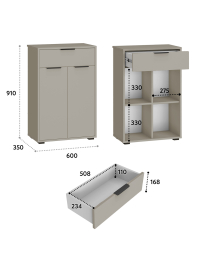 Комод Оптима ОП-06