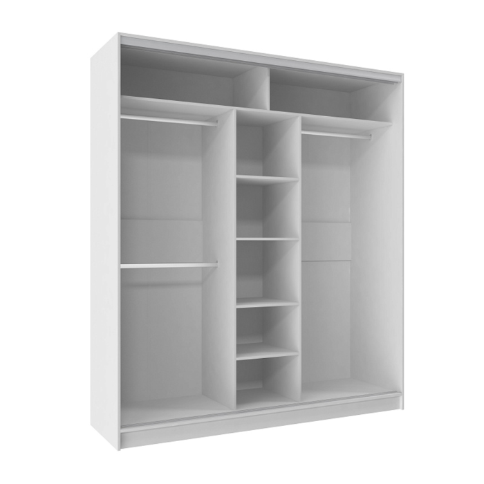 Шкафы-купе, Шкаф-купе 3-дв  Домашний 2000 лдсп/лдсп  (в2295*ш2000*г595)