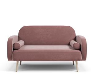 Диван прямой нераскладной Бержер, велюр