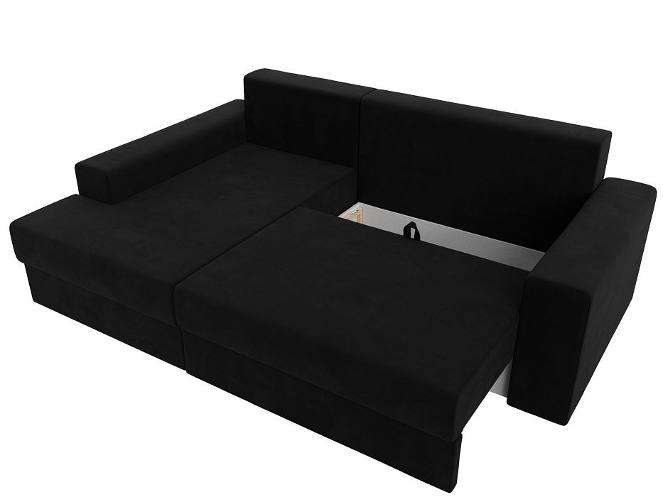 Офисные диваны, Угловой диван Майами левый угол, микровельвет