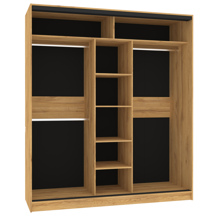 Шкафы-купе, Шкаф-купе 3-дв  Домашний 2000 лдсп/лдсп  (в2295*ш2000*г595)