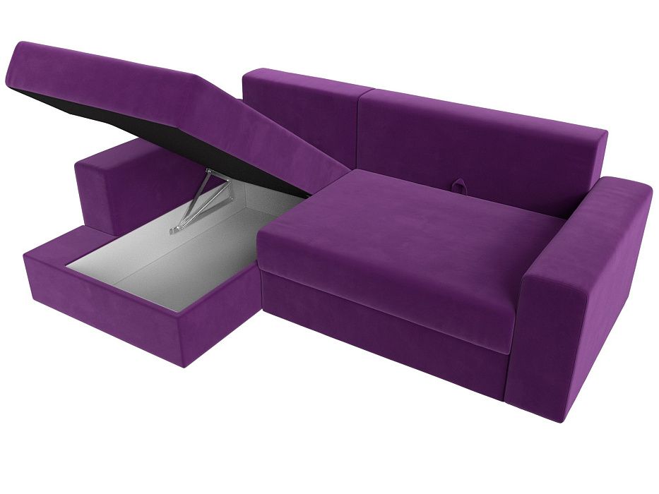 Офисные диваны, Угловой диван Майами левый угол, микровельвет