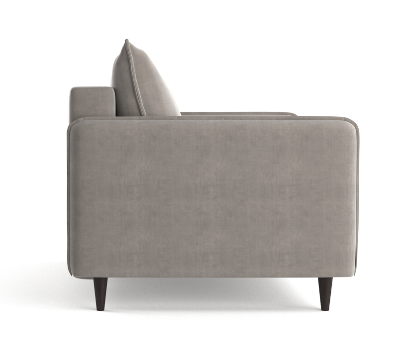 Дизайнерские диваны для гостиной, Диван-кровать Фьорд SMART 140, велюр