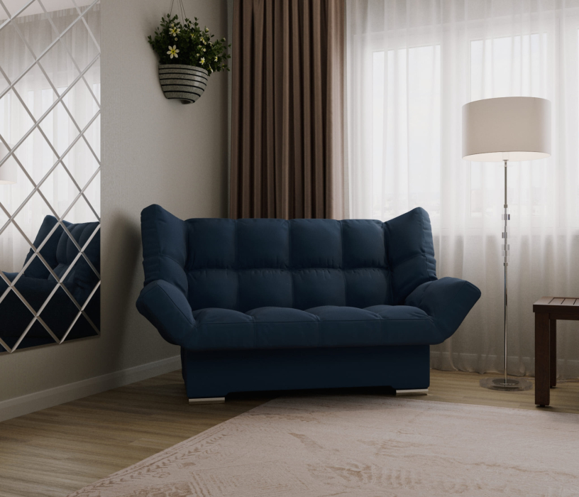 Диваны книжки, Прямой диван Клик-Кляк,велюр