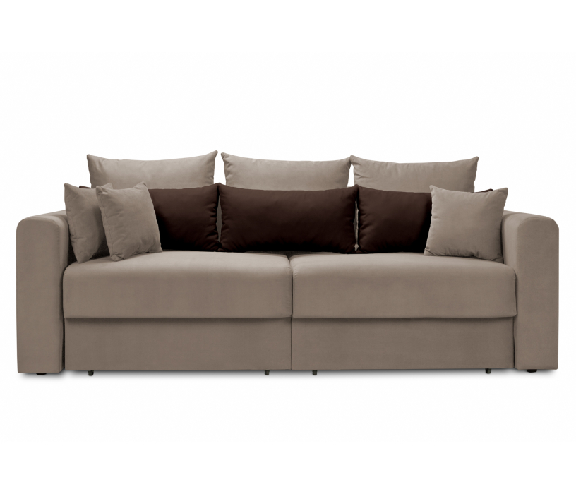 Диваны еврокнижки, Диван кровать прямой модульный Мэдисон 2-хсекционный велюр