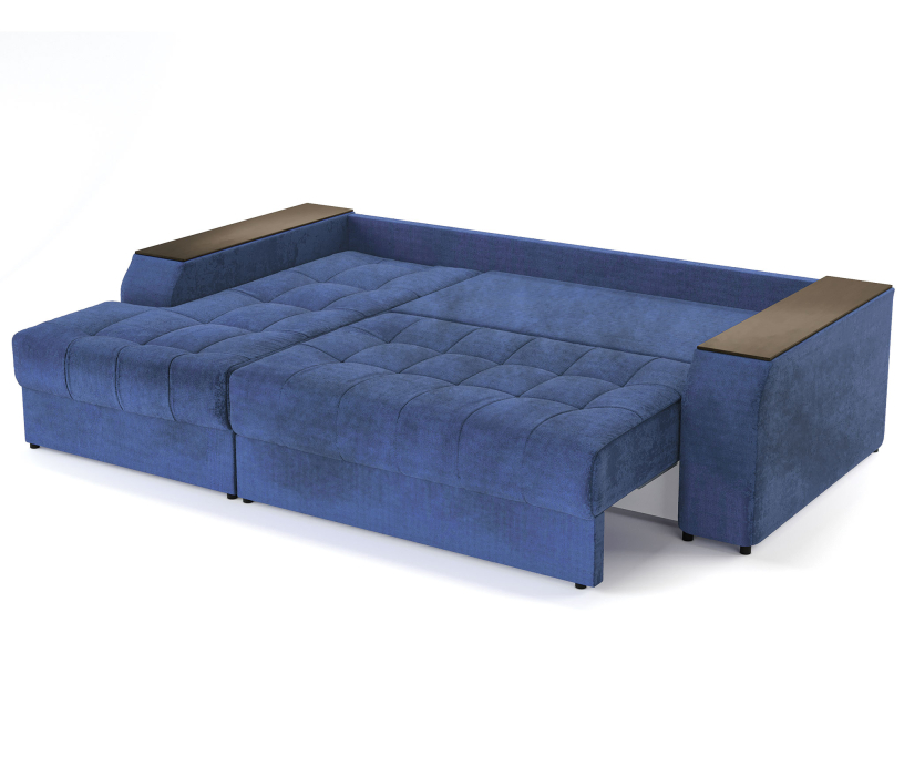 Диваны угловые в гостиную, Угловой диван-кровать Лас-Вегас левый, шенилл