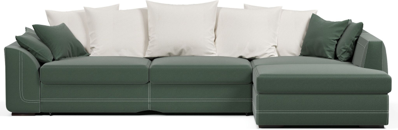 Диван-кровать угловой Калифорния дельфин,велюр