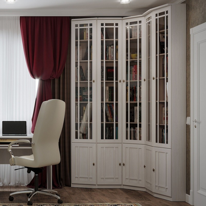 Закрытые, Шкаф книжный Sherlock 31 правый