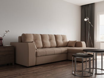 Угловой диван Сенатор-3 ППУ, велюр