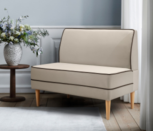 Диван прямой Бадди 100, микровелюр