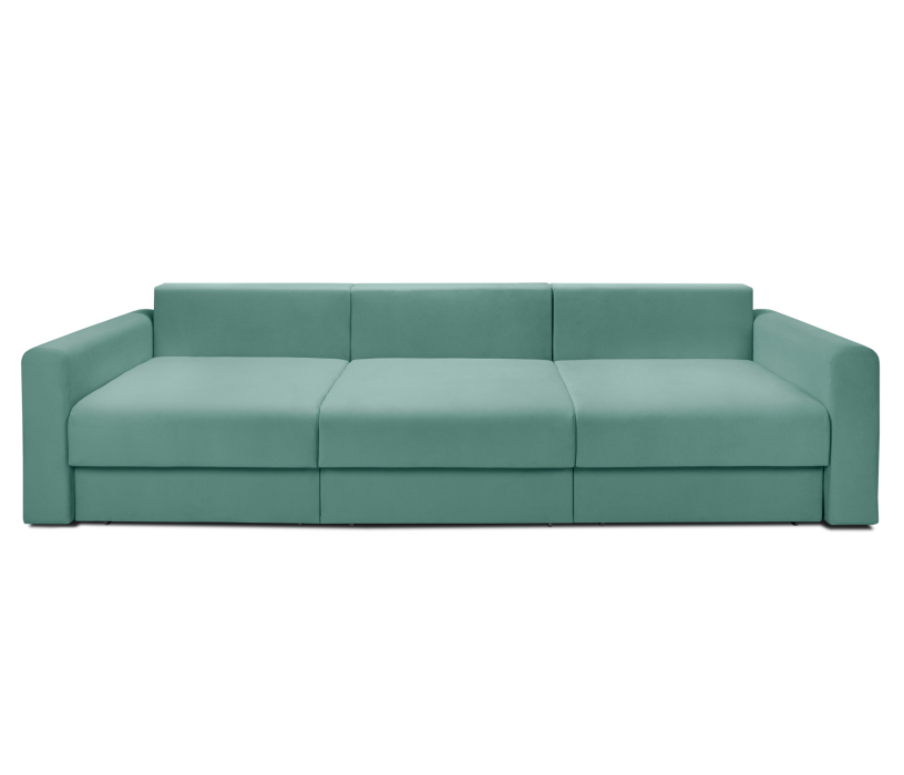 Диваны еврокнижки, Диван кровать прямой модульный Мэдисон, велюр