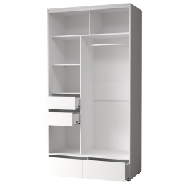 Шкаф-купе 2-дв  MOD 1200 лдсп/лдсп  (в2390*ш1232*г620)