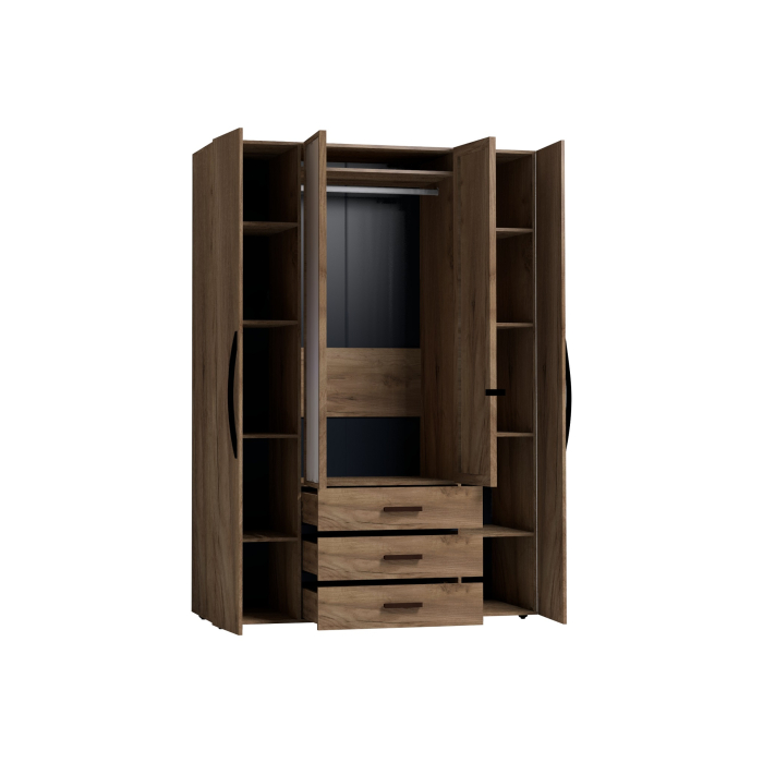 Спальные гарнитуры, Спальня NATURE Крафт. Комплект 1