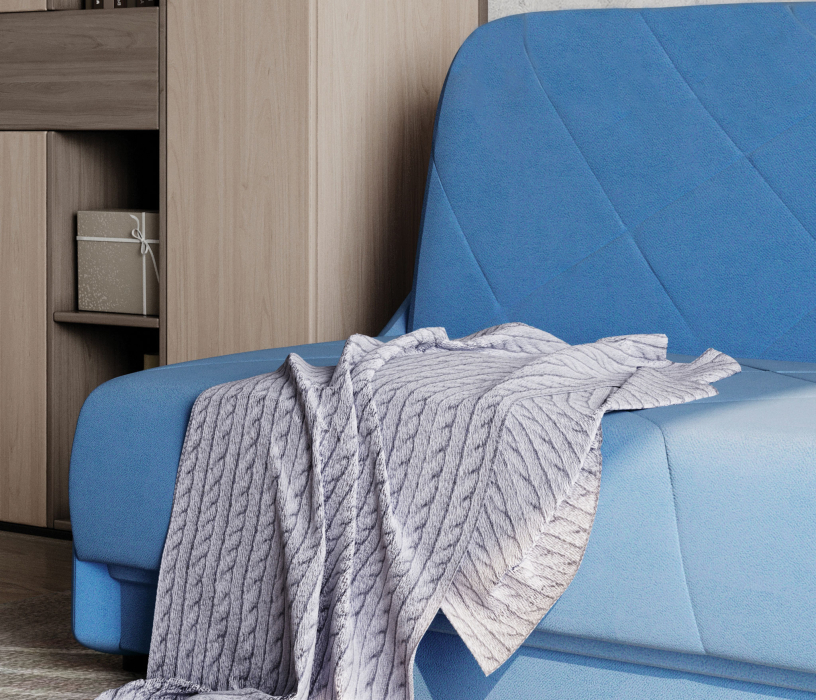 Диваны кровати со спальным местом, Диван-кровать Мигель-1,4, велюр