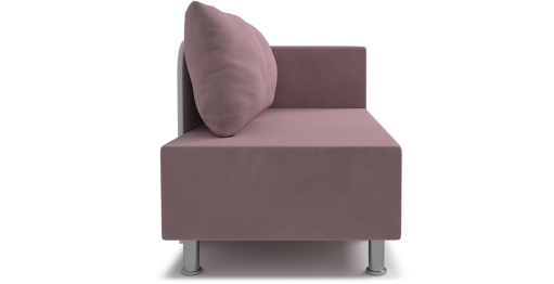 Кушетка Леон Lux, универсальный,  велюр