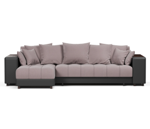 Диван-кровать угловой  Дубай еврокнижка,велюр+экокожа